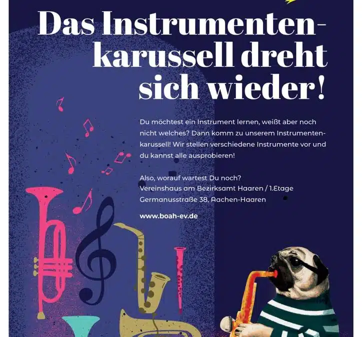 Instrumentenkarussell am 19. März