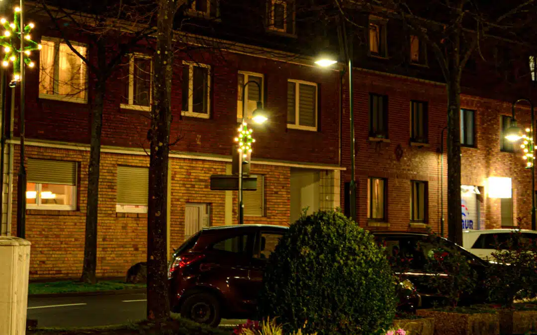 Weihnachtsbeleuchtung in Haaren